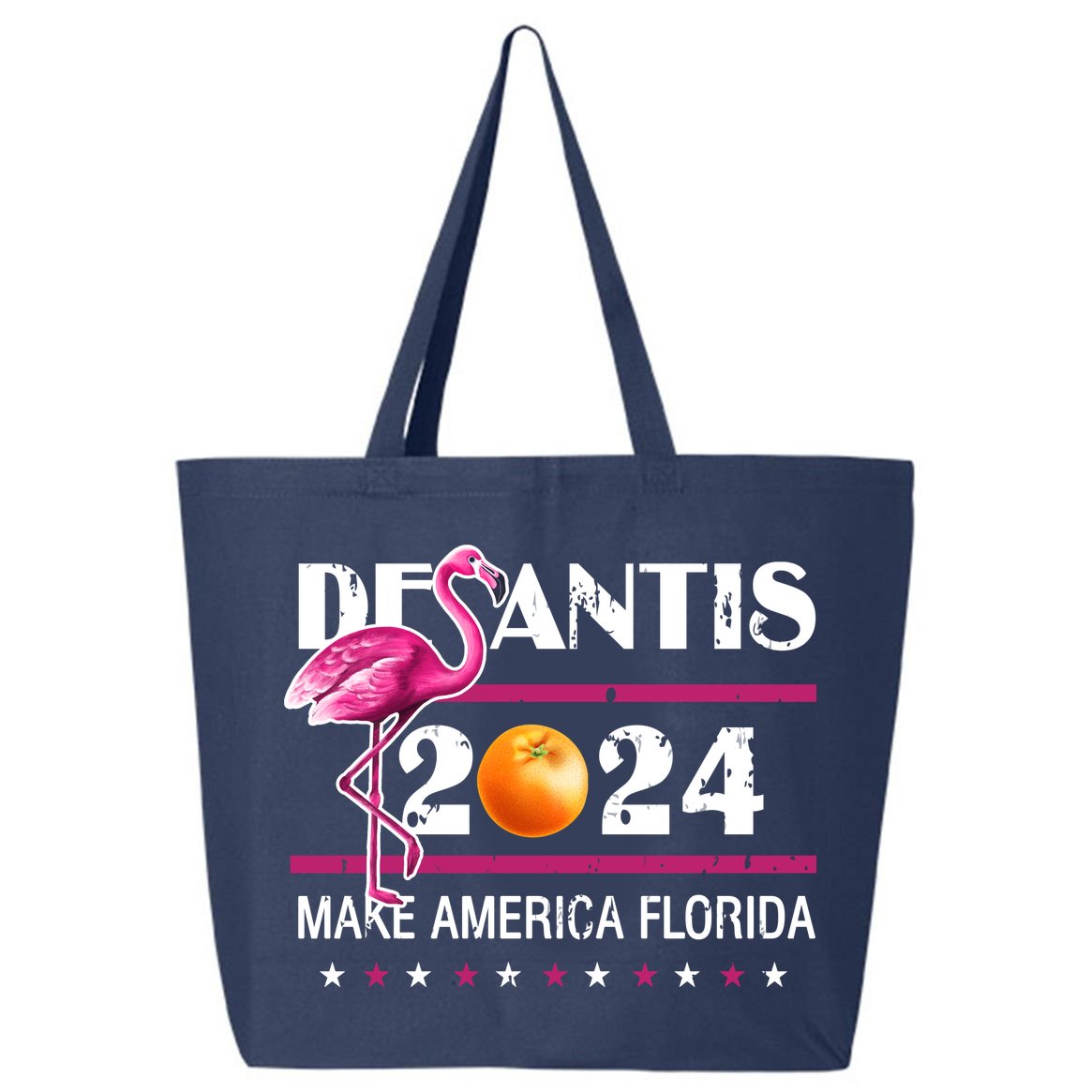 Desantis 2024 Make America Florida Flamingo 25L Jumbo Tote