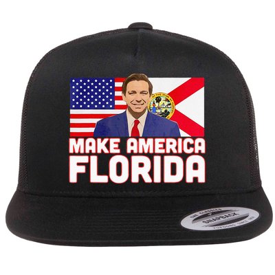 DeSantis 2024 Make America Florida DeSantis 2024 Flatbill Hat