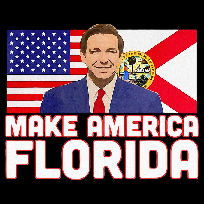DeSantis 2024 Make America Florida DeSantis 2024 16 in Basic Backpack