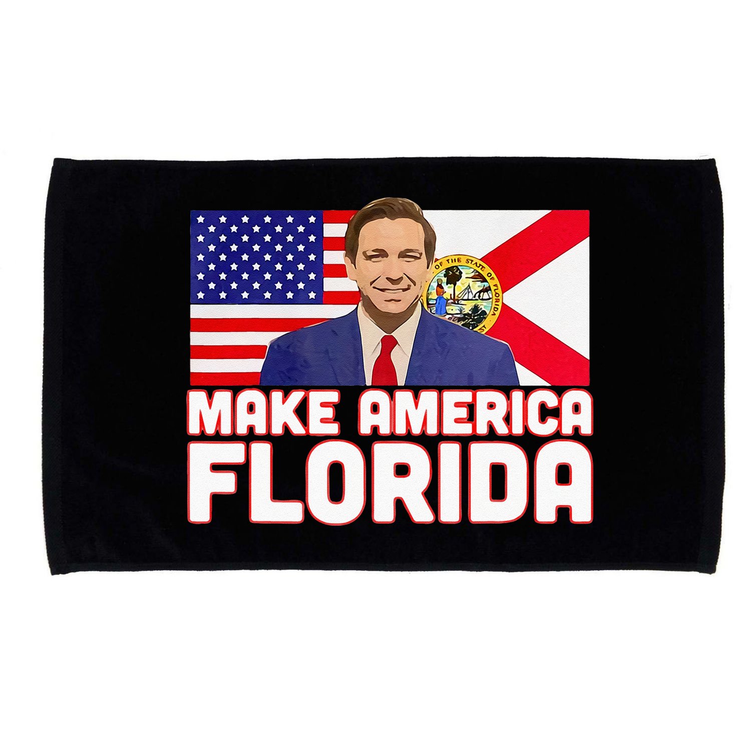 DeSantis 2024 Make America Florida DeSantis 2024 Microfiber Hand Towel