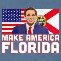 DeSantis 2024 Make America Florida DeSantis 2024 Garment-Dyed Sweatshirt