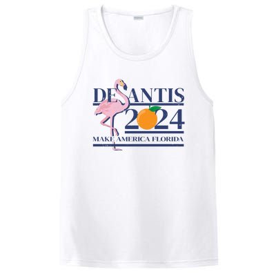 Desantis 2024 Make America Florida Flamingo PosiCharge Competitor Tank