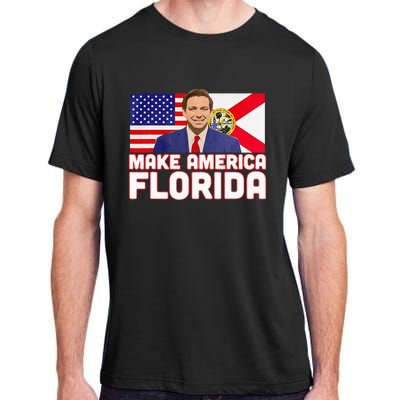 DeSantis 2024 Make America Florida DeSantis 2024 Adult ChromaSoft Performance T-Shirt