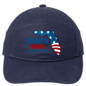 Desantis 2024 Make America Florida 7-Panel Snapback Hat