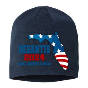 Desantis 2024 Make America Florida Sustainable Beanie