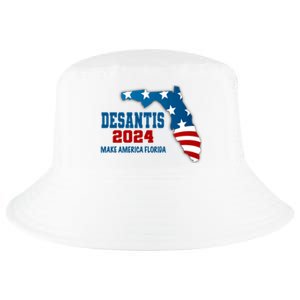 Desantis 2024 Make America Florida Cool Comfort Performance Bucket Hat