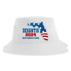 Desantis 2024 Make America Florida Sustainable Bucket Hat