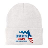 Desantis 2024 Make America Florida Knit Cap Winter Beanie