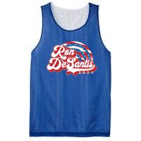 Desantis 2024 Make America Florida Election Retro Distressed Cool Gift Mesh Reversible Basketball Jersey Tank