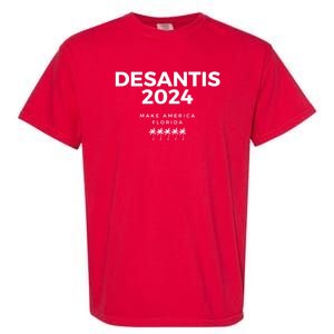 Desantis 2024 Make America Florida Garment-Dyed Heavyweight T-Shirt