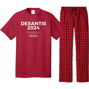 Desantis 2024 Make America Florida Pajama Set