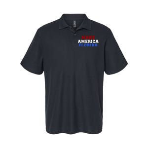 Desantis 2024 Make America Florida Softstyle Adult Sport Polo