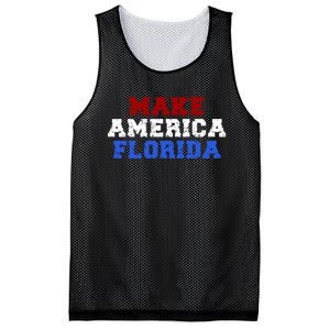 Desantis 2024 Make America Florida Mesh Reversible Basketball Jersey Tank