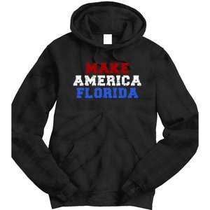 Desantis 2024 Make America Florida Tie Dye Hoodie