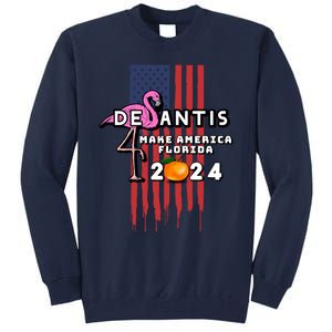 Desantis 2024 Make America Florida Tall Sweatshirt