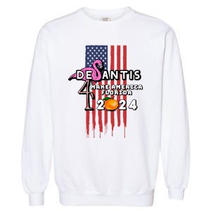 Desantis 2024 Make America Florida Garment-Dyed Sweatshirt