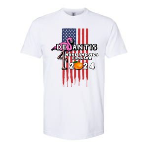 Desantis 2024 Make America Florida Softstyle CVC T-Shirt