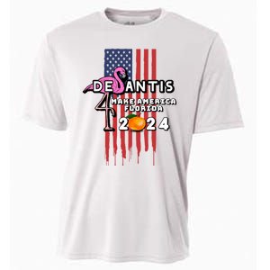 Desantis 2024 Make America Florida Cooling Performance Crew T-Shirt