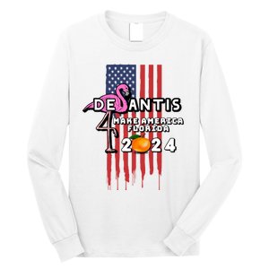 Desantis 2024 Make America Florida Long Sleeve Shirt