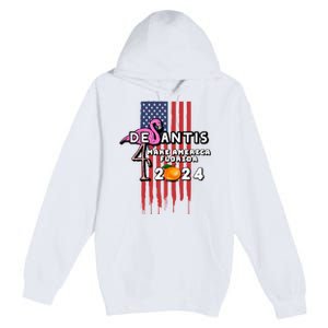 Desantis 2024 Make America Florida Premium Pullover Hoodie