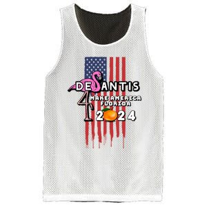 Desantis 2024 Make America Florida Mesh Reversible Basketball Jersey Tank