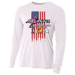 Desantis 2024 Make America Florida Cooling Performance Long Sleeve Crew