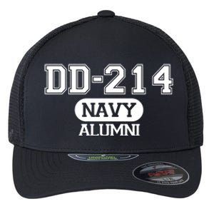 Dd 214 Navy Alumni Flexfit Unipanel Trucker Cap