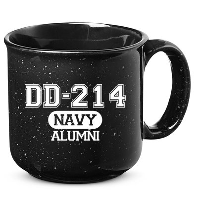 Dd 214 Navy Alumni 15oz Campfire Ceramic Mug
