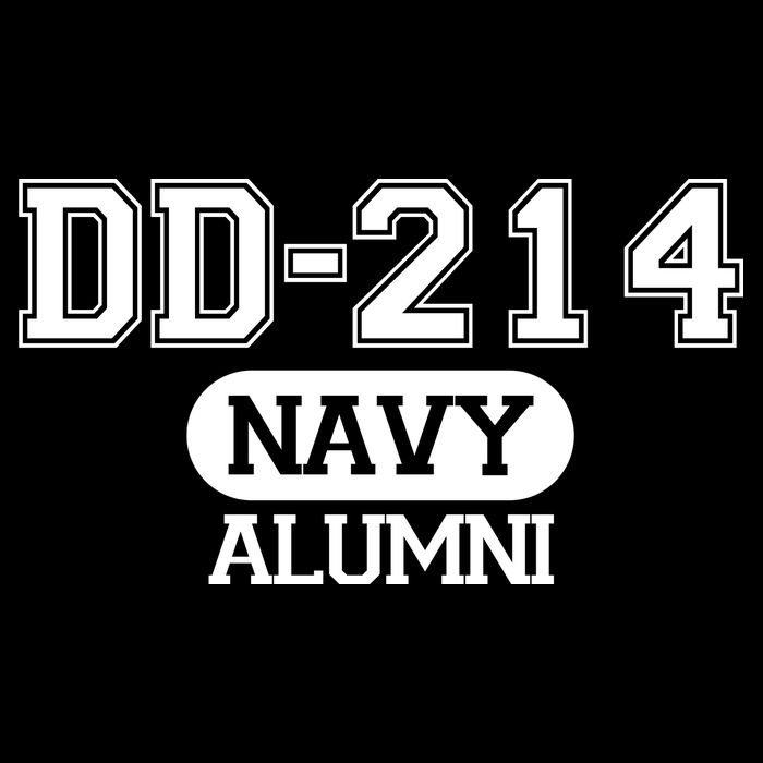 Dd 214 Navy Alumni Drawstring Bag