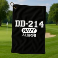 Dd 214 Navy Alumni Golf Towel