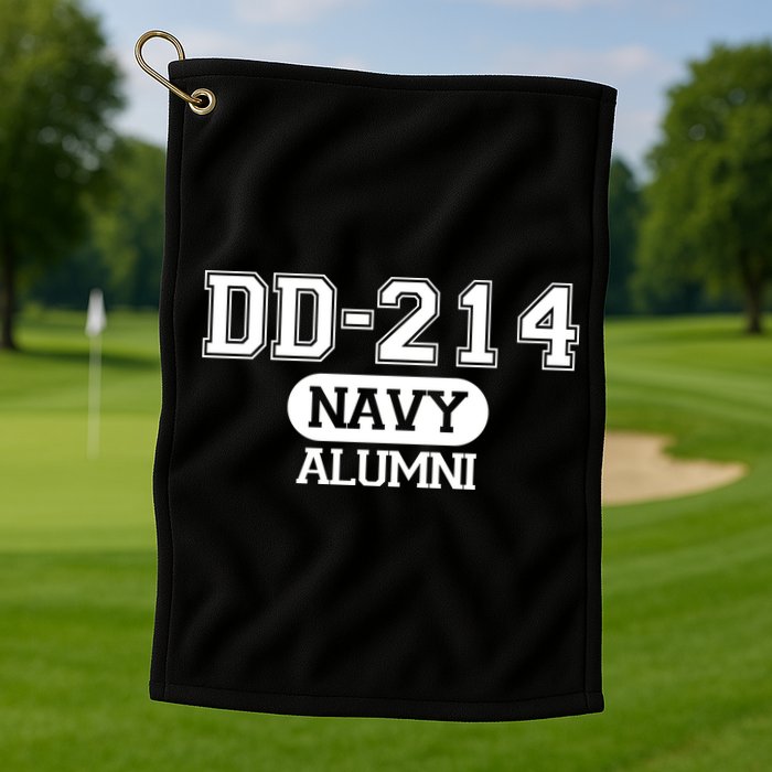 Dd 214 Navy Alumni Golf Towel
