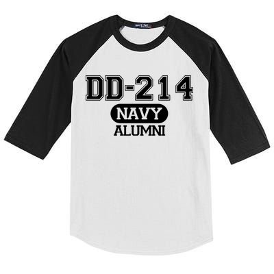 Dd 214 Navy Alumni Kids Colorblock Raglan Jersey