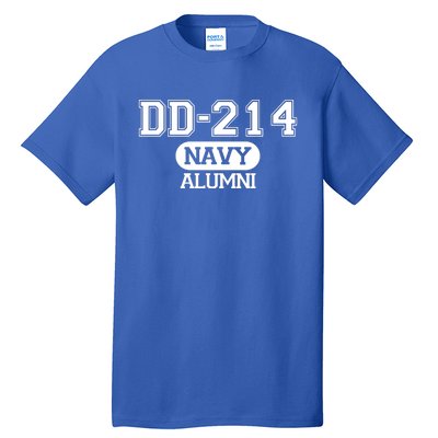 Dd 214 Navy Alumni Tall T-Shirt