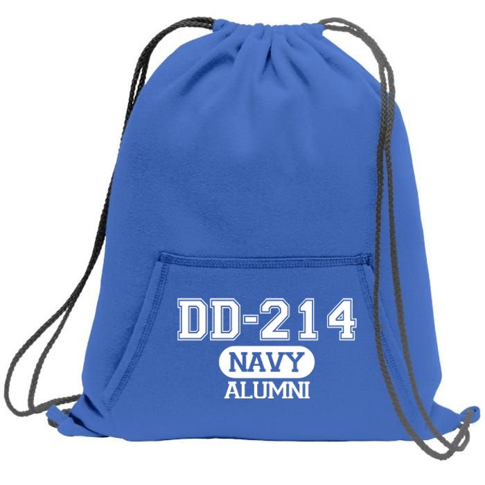 Dd 214 Navy Alumni Sweatshirt Cinch Pack Bag