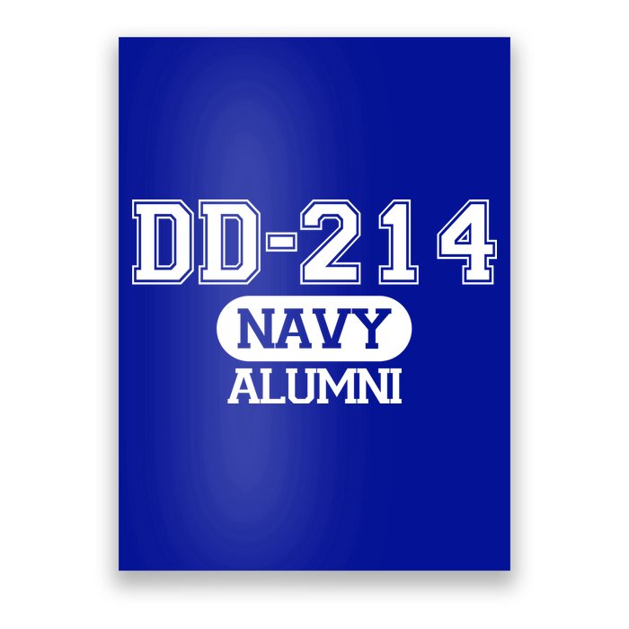 Dd 214 Navy Alumni Poster