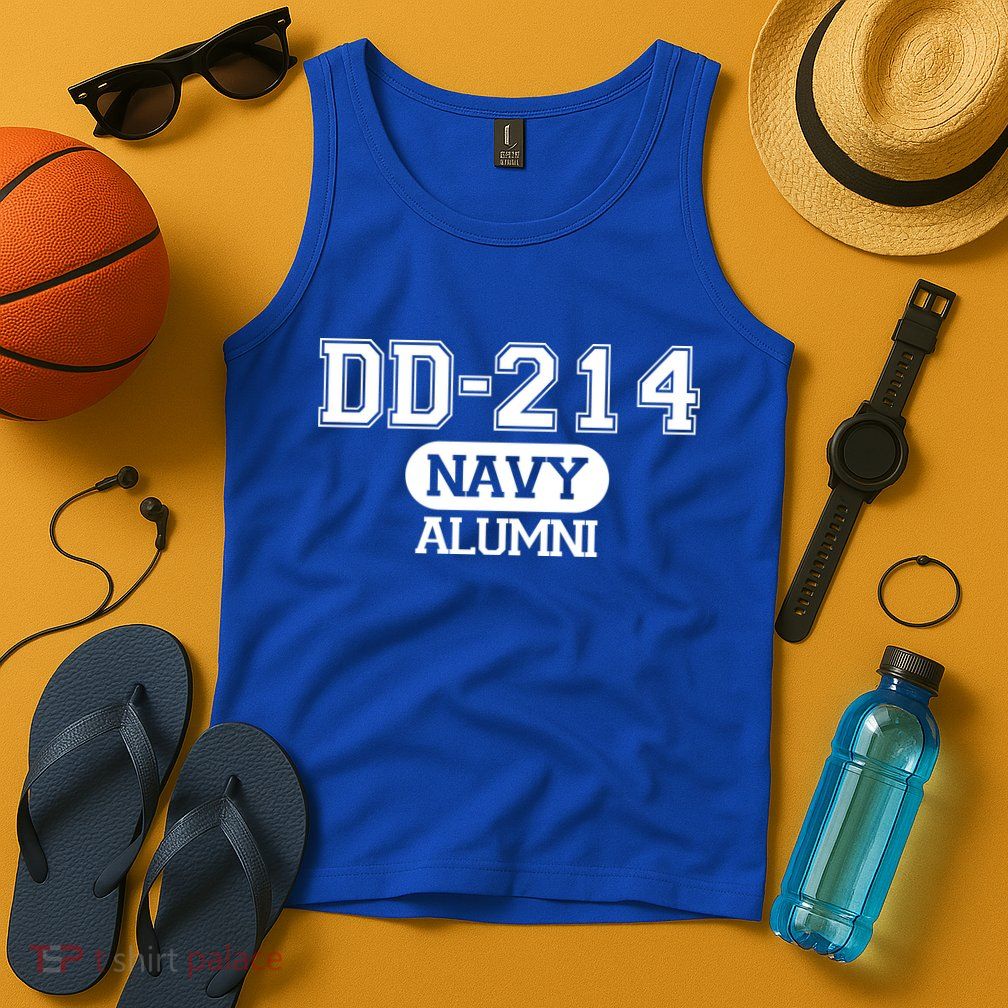Dd 214 Navy Alumni Tank Top