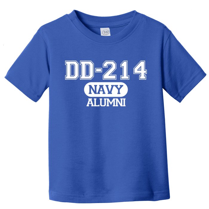 Dd 214 Navy Alumni Toddler T-Shirt