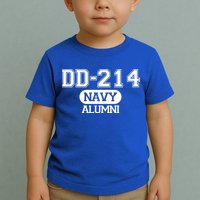 Dd 214 Navy Alumni Toddler T-Shirt