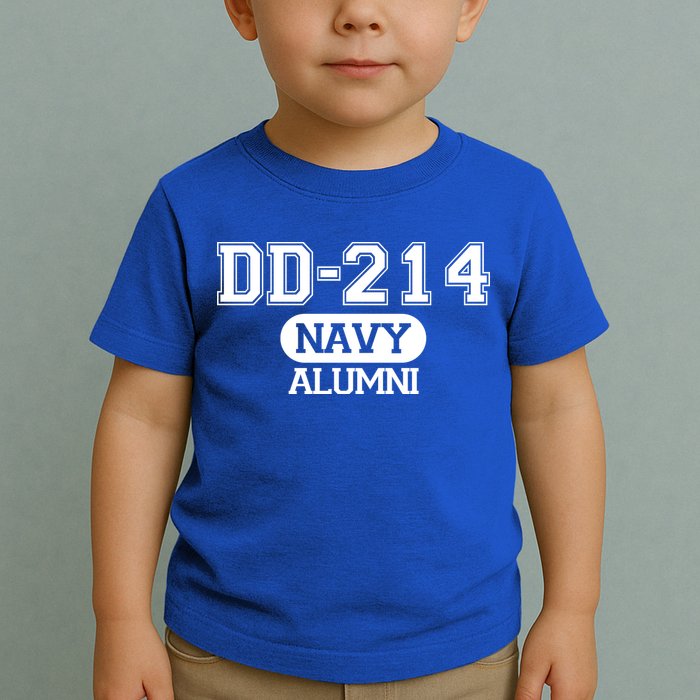Dd 214 Navy Alumni Toddler T-Shirt