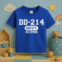 Dd 214 Navy Alumni Toddler T-Shirt