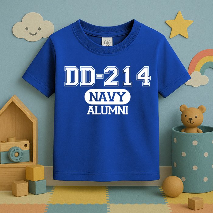 Dd 214 Navy Alumni Toddler T-Shirt