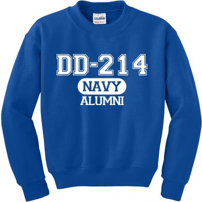 Dd 214 Navy Alumni Kids Sweatshirt