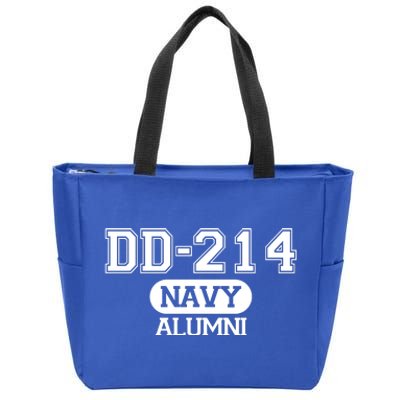 Dd 214 Navy Alumni Zip Tote Bag