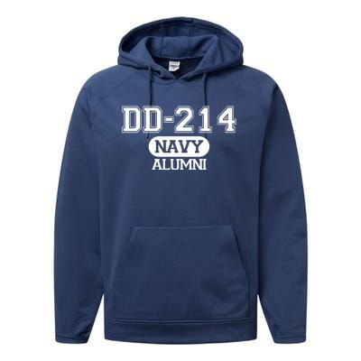 Dd 214 Navy Alumni Performance Fleece Hoodie