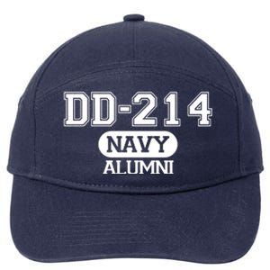 Dd 214 Navy Alumni 7-Panel Snapback Hat