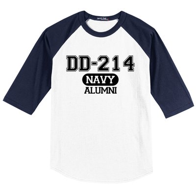 Dd 214 Navy Alumni Baseball Sleeve Shirt