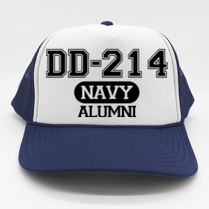 Dd 214 Navy Alumni Trucker Hat