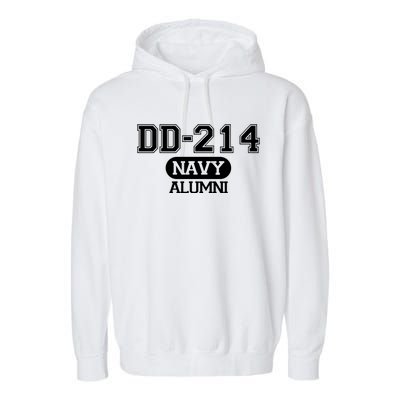 Dd 214 Navy Alumni Garment-Dyed Fleece Hoodie