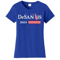 Desantis 2024 President American Flag Usa Flag Ron Desantis Meaningful Gift Women's T-Shirt