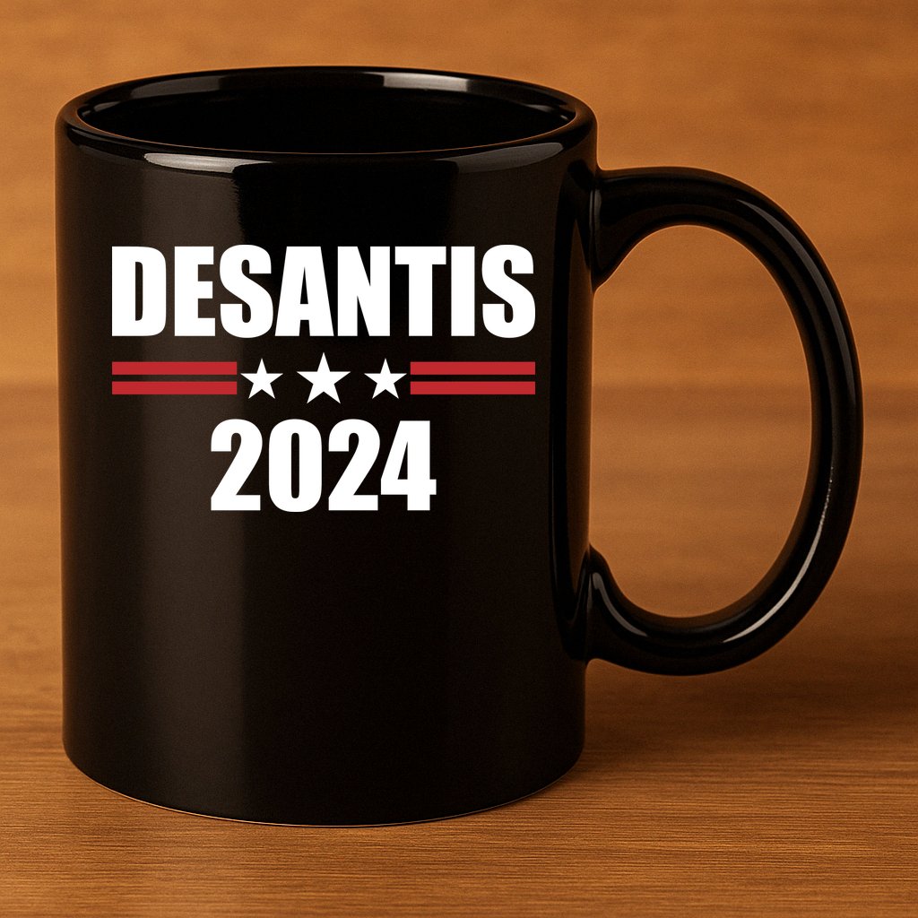 Desantis 2024 Ron Desantis 2024 Presidential Election Desantis For President 11oz C Handle Ceramic Mug